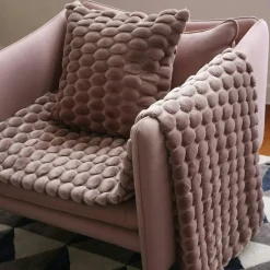 Egg Throw 130x170 cm, Grey