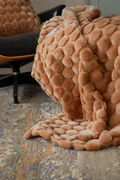 Egg Throw 130x170 cm, Grey