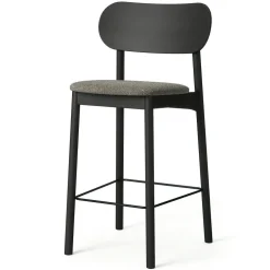 Elephant Bar Chair, Natural Oak / Black Velvet