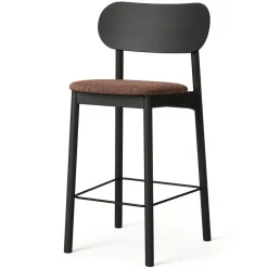 Elephant Bar Chair, Natural Oak / Black Velvet