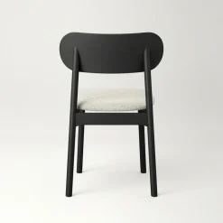Elephant Chair, Black / Black Leather