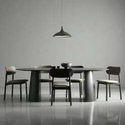 Elephant Chair, Dark Oak / Beige Breeze