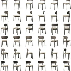 Elephant Chair, Dark Oak / Beige Breeze