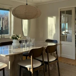 Elephant Chair, Dark Oak / Beige Breeze