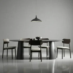 Elephant Chair, Dark Oak / Beige Breeze