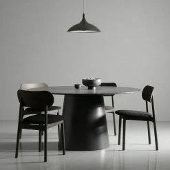 Elephant Chair, Dark Oak / Beige Breeze