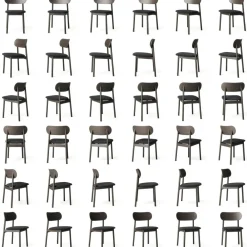 Elephant Chair, Dark Oak / Beige Breeze