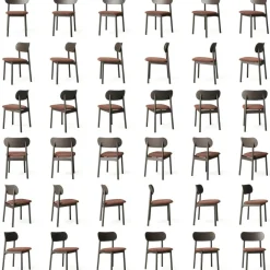 Elephant Chair, Dark Oak / Beige Breeze