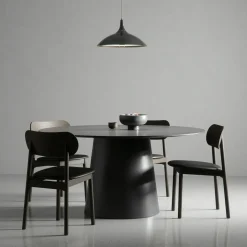 Elephant Chair, Dark Oak / Beige Breeze