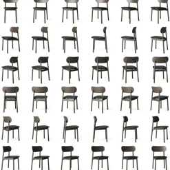 Elephant Chair, Dark Oak / Beige Breeze