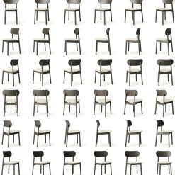 Elephant Chair, Dark Oak / Beige Breeze