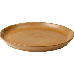 Eli Plate 24 cm, Caramel Brown