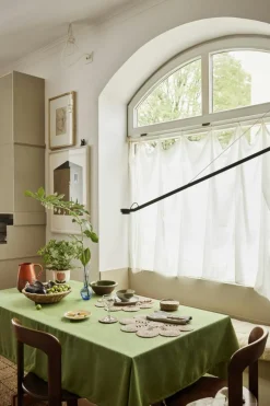 Elin Anemone Placemat 40 cm, Natural