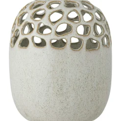 Elissa Vase H19 cm, Natural White