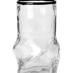 Ellen Vase, Clear / White