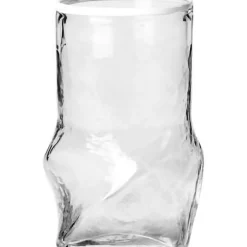 Ellen Vase, Clear / White