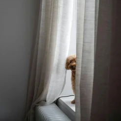 Ellie Curtain Double Width 290x290 cm, Nature