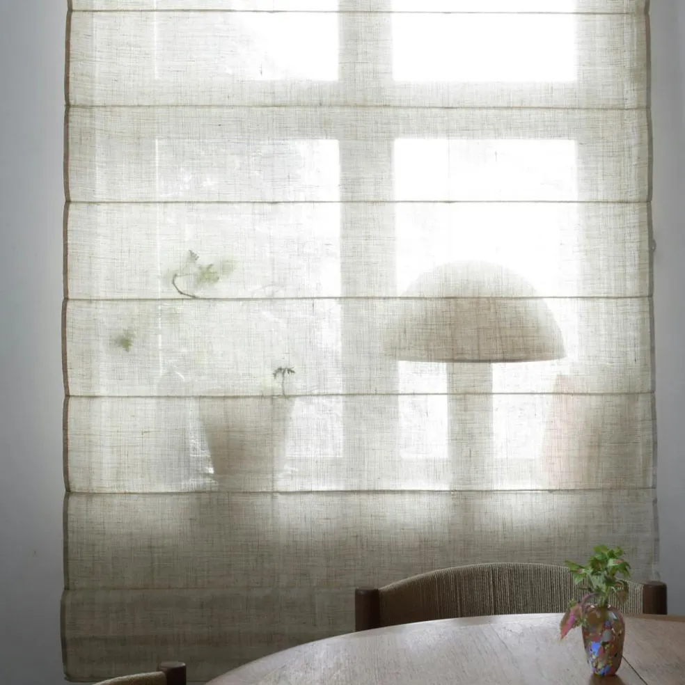 Ellie Roman Blind 160x220 cm, White