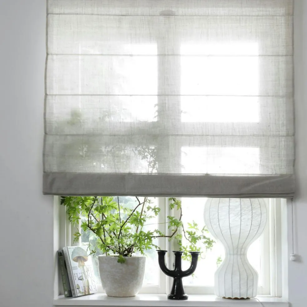 Ellie Roman Blind 160x220 cm, White