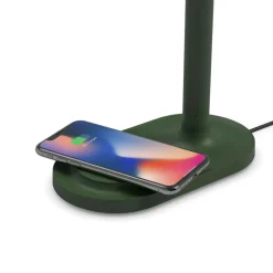Emendo Table Lamp With Wireless Charger, Black