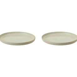 Emma Plate 24 cm 2-pack, Grey