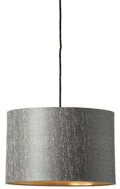 Erica Lampshade 40 cm, Grey/Gold