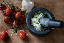 Ernst Mortar Large, Black Granite