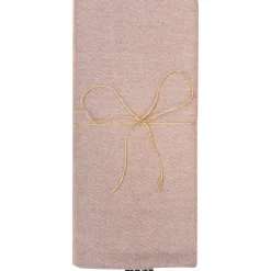 Estelle Bedding Set 150x210 + 50x60 cm, Rust/Beige