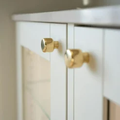 Esther Knob 28 mm, Polished Brass