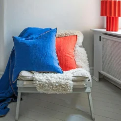 Evy Throw 130x190 cm, Cobalt