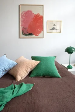 Evy Throw 130x190 cm, Dark Brown