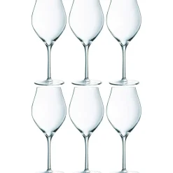 Exaltation White Wine Glass 38 cl Transparent, 6-pack
