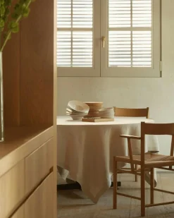 F Armchair, Oiled Oak / Neutral Paper Cord