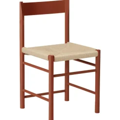 F Chair, Oiled Oak / Neutral Paper Cord