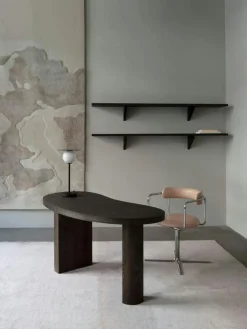 FF Swivel Chair, Liquorice Loop / Chrome