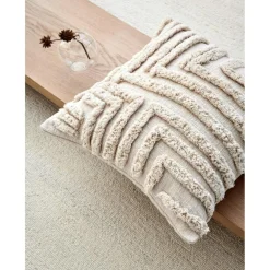 Field Cushion Cover 50x50 cm, White
