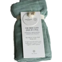 Fine Face Towels 30x30 cm 3-pack, Clay
