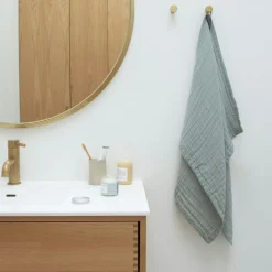 FINE Hand Towel, Grey Blue