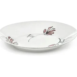 Fiore Rosa Deep Plate L