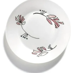 Fiore Rosa Deep Plate S