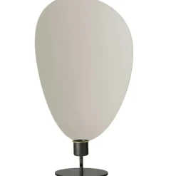 Flambeau Candle Holders, Grey/Bronzed Brass