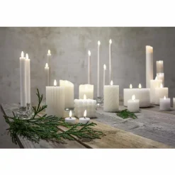 Flamme Antique Candle 2-pack LED, White