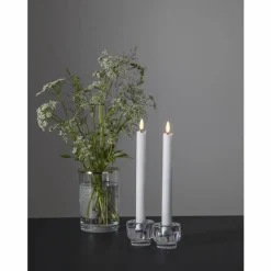 Flamme LED Antique Candle White 2-pack, 15 cm
