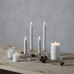 Flamme LED Antique Candle White 2-pack, 15 cm