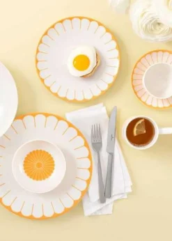 Fleur Coffee Cup, Bleu