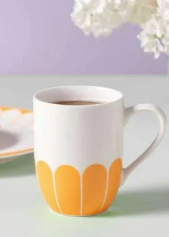 Fleur Mug, Bleu