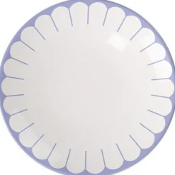 Fleur Side Plate 21 cm, Vert