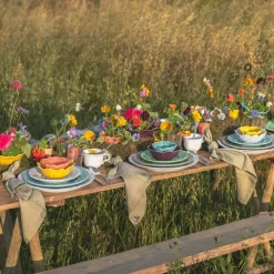 Flora Dinner Plate 29 cm, Blue