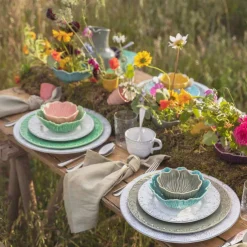 Flora Dinner Plate 29 cm, Blue
