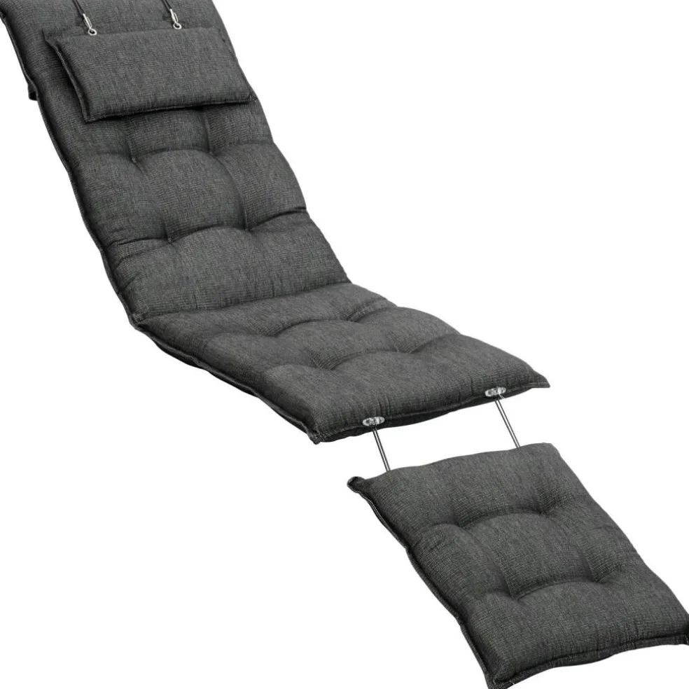 Florina Deckchair Pad, Anthracite